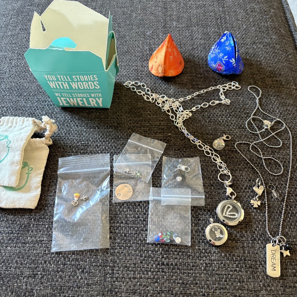 EC Origami Owl Living Lockets, Charms and Necklaces